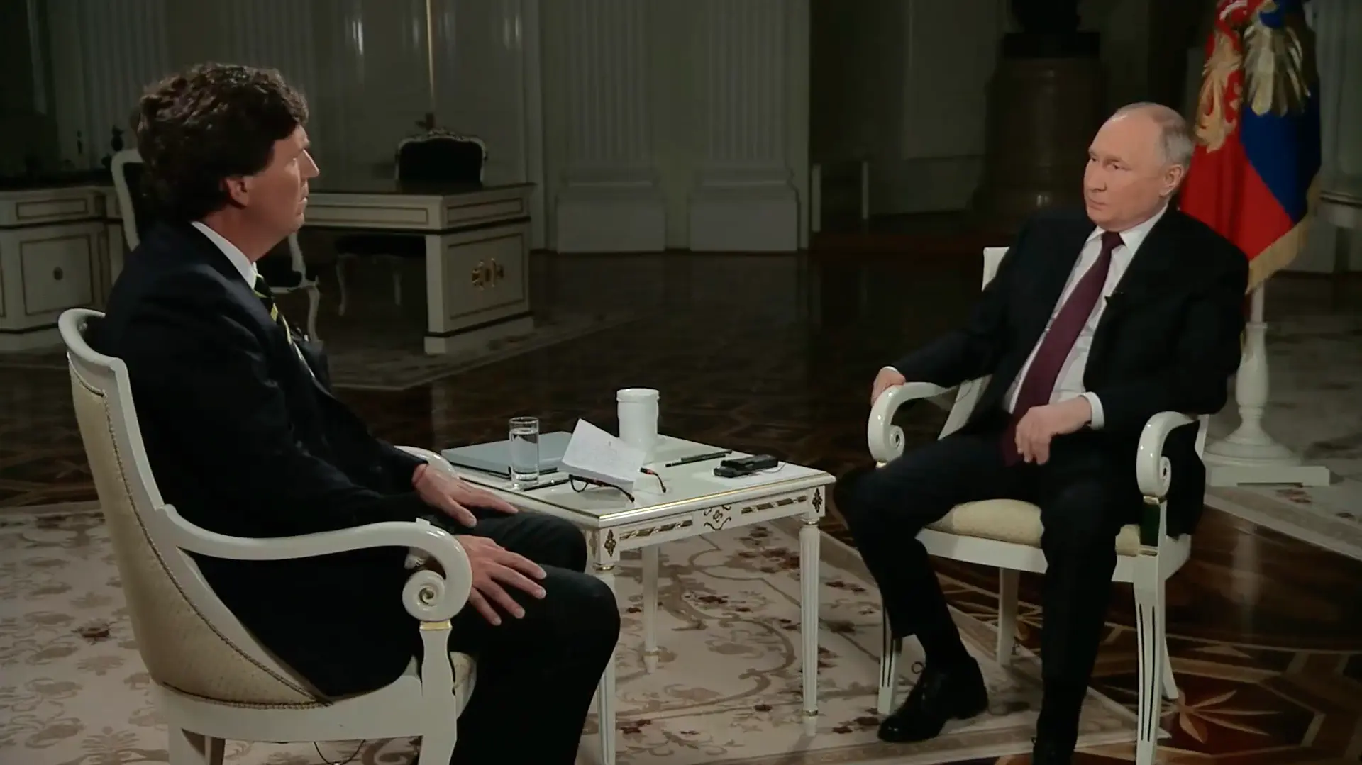 Интервью Владимира Путина Такеру Карлсону